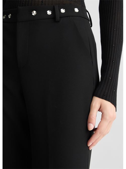 Pantaloni con strass Liu Jo | WA5074TS896.22222